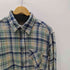 アルカルザ ALCARZA WASHABLE マドラスチェック ワッフル L/S シャツ メンズ import:XL