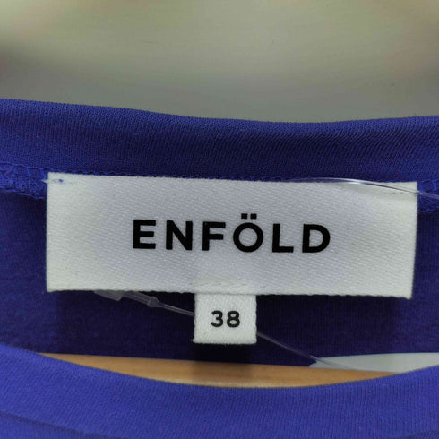 エンフォルド ENFOLD クルーネックTシャツ レディース JPN:38