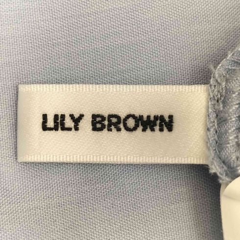 リリーブラウン Lily Brown 24ss 3wayパフスリーブブラウス レディース ONE