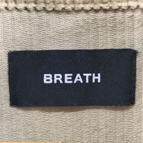 ブレス BREATH 25AW Script Logo Piping Corduroy Track Jacket メンズ JPN:M