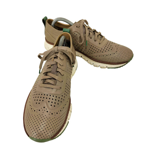 コールハーン COLE HAAN ZEROGRAND パンチングレザーシューズ メンズ US:9