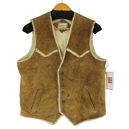 LAVION ムートンベスト メンズ JPN:L