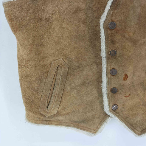 LAVION ムートンベスト メンズ JPN:L