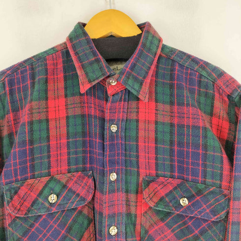 Great Land 90S L/S ネルシャツ フラップポケット メンズ