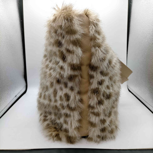 ツモリチサト TSUMORI CHISATO CARRY レザー ライン レオパード 総柄 ハンド バッグ レディース