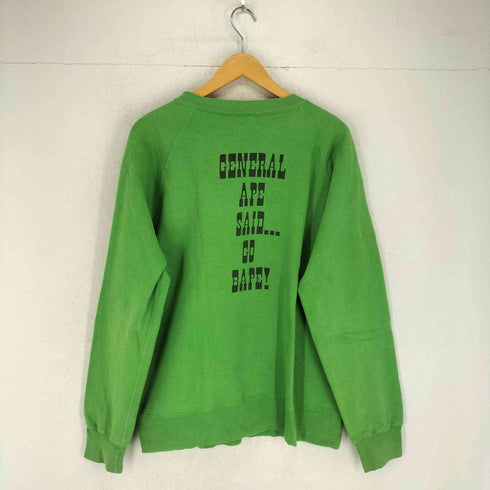 アベイシングエイプ A BATHING APE 90s 初期タグ BABY MILO ラグランスリーブスウェット メンズ L