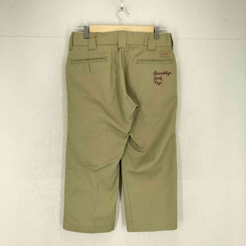 ディッキーズ Dickies バックポケット刺繍クロップドワークパンツ メンズ 30×34