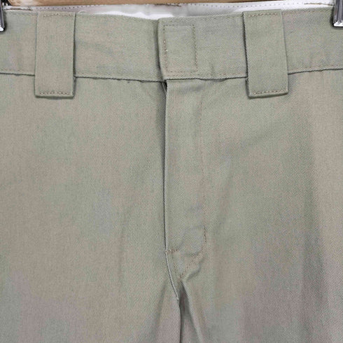 ディッキーズ Dickies バックポケット刺繍クロップドワークパンツ メンズ 30×34