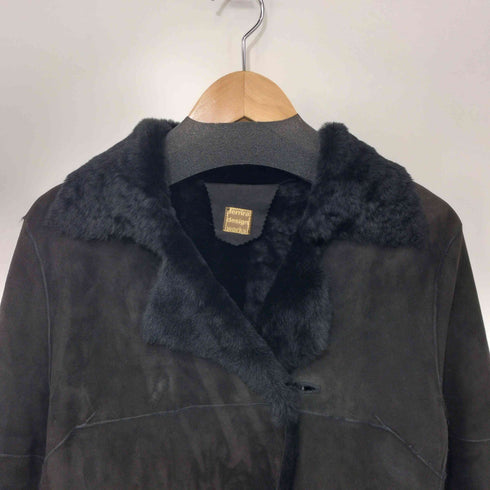 ferrira design works ファー ムートン ロングコート レディース JPN:M