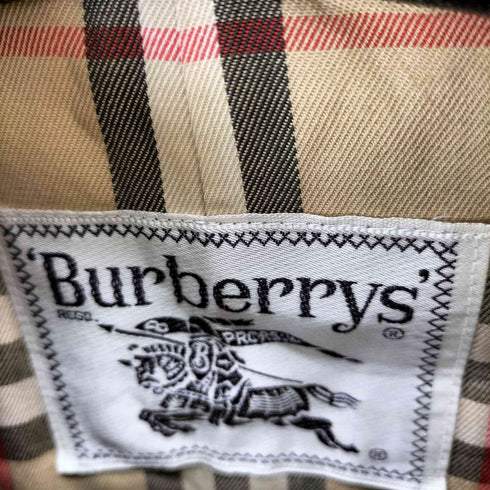 バーバリーズ BURBERRYS 白タグ 裏地ノバチェック トレンチコート レディース