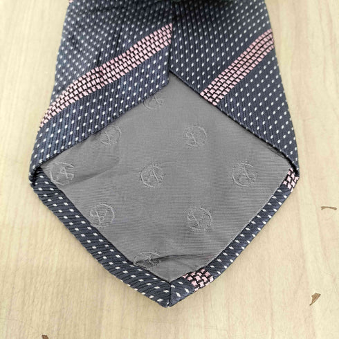 ジョルジオアルマーニ Giorgio Armani ラインデザインシルクネクタイ メンズ