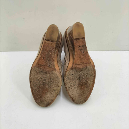 メゾンマルタンマルジェラ Maison Martin Margiela スウェードレザー クリアソール ウェッジソール ブーツ archive レディース 22.5