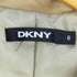 ダナキャランニューヨーク DKNY フック ラムレザー ジャケット レディース US:6