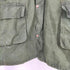 AVOCA COLLECTION 80S アイルランド製 裏地チェック 襟コーデュロイ フラップポケット オイルドジャケット メンズ import:XXL