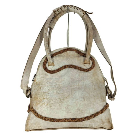 ROBITA 2WAY レザー ショルダーバッグ レディース