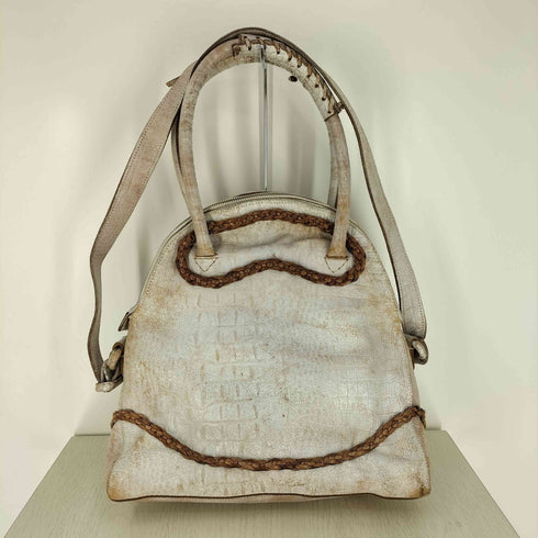 ROBITA 2WAY レザー ショルダーバッグ レディース