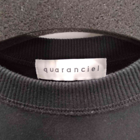 26SS quaranciel 洗濯機可能 ポンチ ドロスト ルーズ プルオーバー レディース FREE