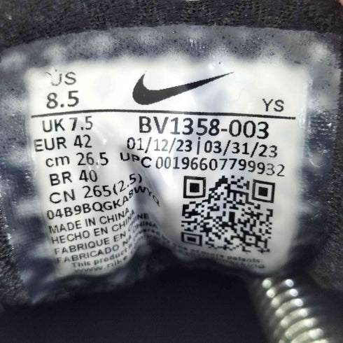 ナイキ NIKE ZOOM VOMERO 5 BLACK ボメロ 5 メンズ JPN:26.5
