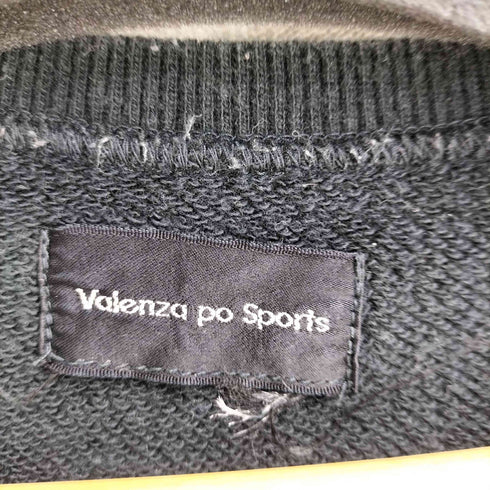 バレンザポースポーツ VALENZA PO SPORTS ロゴ刺繍 クルーネックスウェット レディース FREE