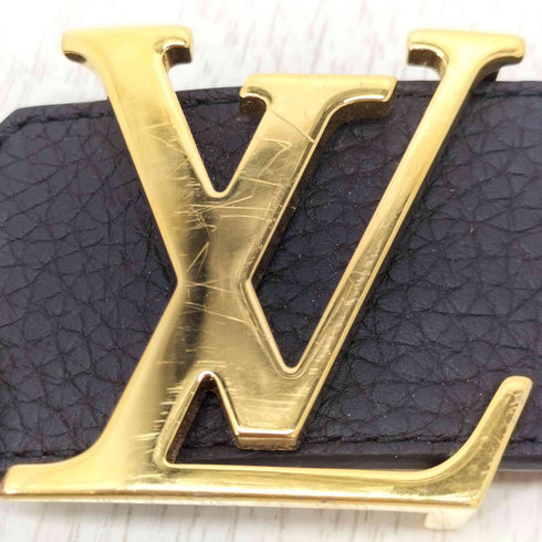 ルイヴィトン LOUIS VUITTON イニシャル 40MM リバーシブルベルト メンズ