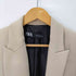 ザラ ZARA ポインテッドラペルブレザー シングルボタン テーラードジャケット レディース import:S