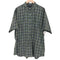 ブルックスブラザーズ BROOKS BROTHERS チェック柄ボタンダウン半袖シャツ メンズ import:XL