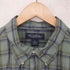 ブルックスブラザーズ BROOKS BROTHERS チェック柄ボタンダウン半袖シャツ メンズ import:XL