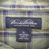 ブルックスブラザーズ BROOKS BROTHERS チェック柄ボタンダウン半袖シャツ メンズ import:XL