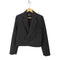 ザラ ZARA クロップド 短丈 テーラードジャケット レディース import:L