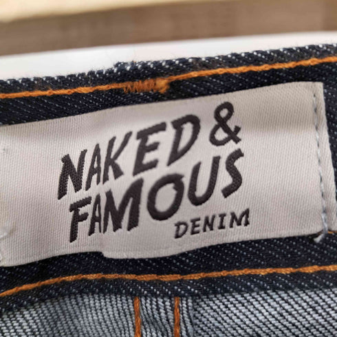 ネイキッドアンドフェイマス NAKED & FAMOUS Deep Indigo Selvedge Weird Guy セルビッチ デニムパンツ メンズ US:30-31