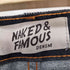 ネイキッドアンドフェイマス NAKED & FAMOUS Deep Indigo Selvedge Weird Guy セルビッチ デニムパンツ メンズ US:30-31
