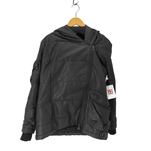 sarah pacini コーティング加工 コットン フーデット ライダース レディース JPN:1