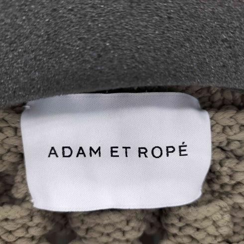 アダムエロペ Adam et Rope ケーブルボリュームカーディガン レディース FREE