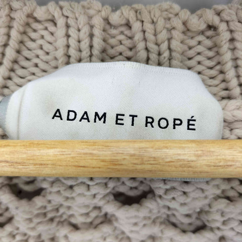 アダムエロペ Adam et Rope ケーブルボリュームカーディガン レディース FREE