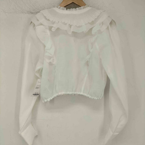 ファーファー furfur デコラティブフリルブラウス レディース ONE SIZE
