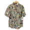 ブルックスブラザーズ BROOKS BROTHERS SPORT SHIRT パッチワークシャツ 半袖 ボタンダウン メンズ import:L