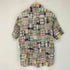 ブルックスブラザーズ BROOKS BROTHERS SPORT SHIRT パッチワークシャツ 半袖 ボタンダウン メンズ import:L