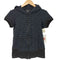 アルマーニエクスチェンジ ARMANI EXCHANGE Y2K ロゴ総柄 S/Sジップパーカー レディース JPN:S