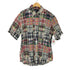 ラルフローレン RALPH LAUREN BLAKE パッチワークシャツ 半袖 ボタンダウン メンズ LL