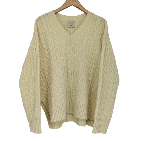 ユナイテッドアローズグリーンレーベルリラクシング UNITED ARROWS green label relaxing ゴールバーン Vネック ニット プルオーバー レディース