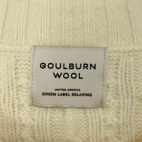 ユナイテッドアローズグリーンレーベルリラクシング UNITED ARROWS green label relaxing ゴールバーン Vネック ニット プルオーバー レディース