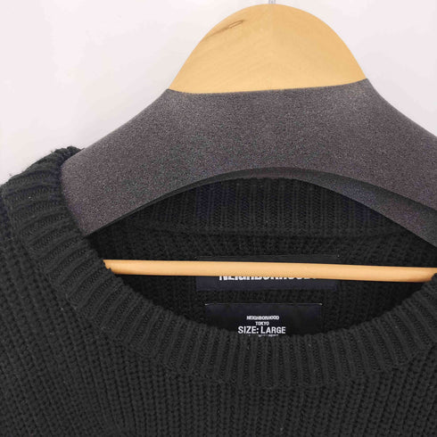 ネイバーフッド NEIGHBORHOOD SAVAGE CREW / A-KNIT . LS メンズ L