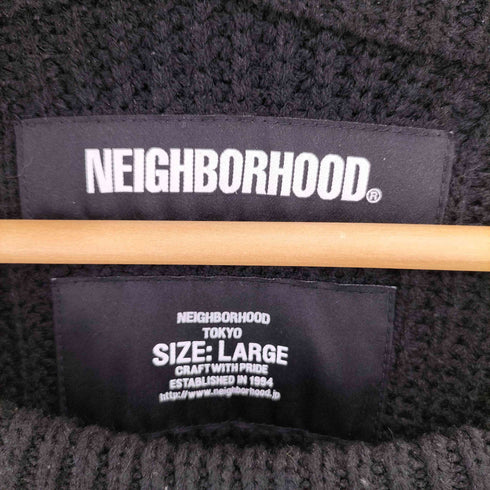 ネイバーフッド NEIGHBORHOOD SAVAGE CREW / A-KNIT . LS メンズ L