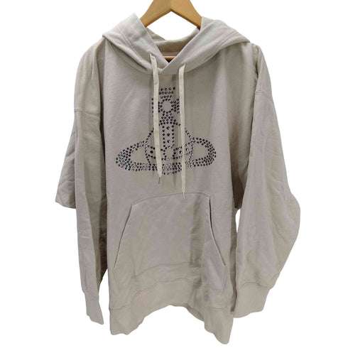 ヴィヴィアンウエストウッドマン Vivienne Westwood MAN スタッズ ORB オーブ ビッグ フーディー パーカー メンズ EUR:44