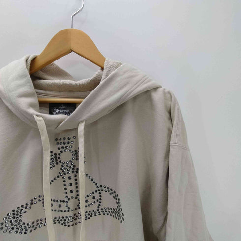 ヴィヴィアンウエストウッドマン Vivienne Westwood MAN スタッズ ORB オーブ ビッグ フーディー パーカー メンズ EUR:44