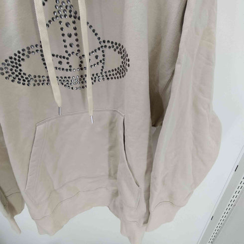 ヴィヴィアンウエストウッドマン Vivienne Westwood MAN スタッズ ORB オーブ ビッグ フーディー パーカー メンズ EUR:44