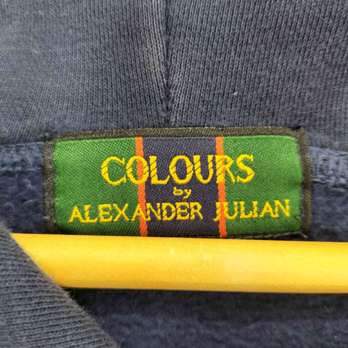 カラーズバイアレクサンダージュリアン COLOURS by ALEXANDER JULIAN ショルダー切替フロントポケットプルオーバーパーカー メンズ