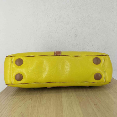 orla kiely レザーショルダーバッグ レディース