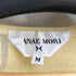 ハナエモリ HANAE MORI レーヨン混 蝶柄 シェルボタン シアーカーディガン レディース JPN:M