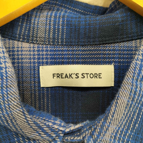 フリークスストア FREAKS STORE Relax Fit リラックスフィット ブリーチ加工 オンブレチェック メンズ L